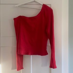 NWT One-Shoulder Sweater